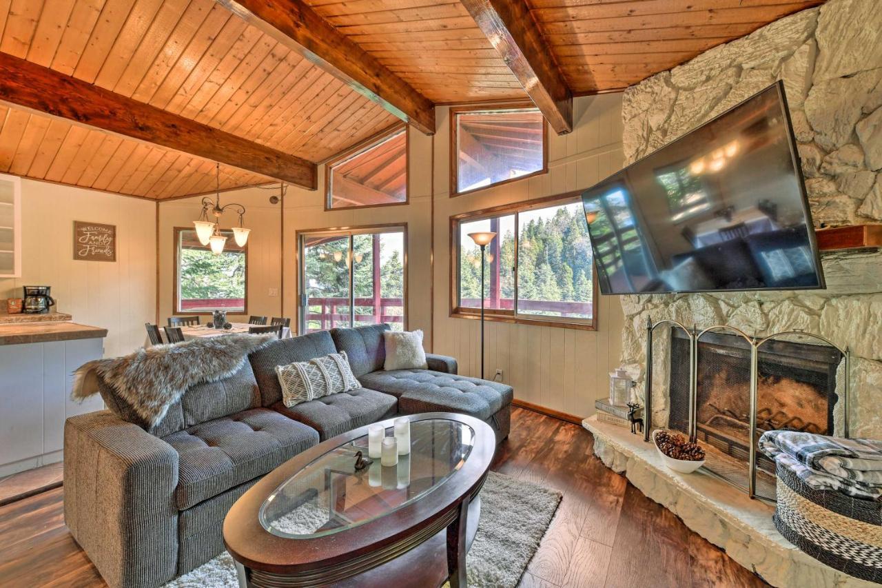 Lake Arrowhead Cabin With Deck And Stunning Mtn Views! San Bernardino Extérieur photo